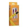 Borofone Starlight - 1,2 m-es USB-Lightning csatlakozókábel piros (BFO-BU17-L-R)