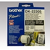 Brother DK-22205 papírtekercs 62mm x 30,48m fehér