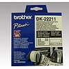 Brother DK-22211 filmszalag 29mm x 30,48m fehér