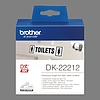 Brother DK-22212 filmszalag 62mm x 15,24m fehér