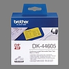Brother DK-44605 papirtekercs 62mm x 30,48m sárga eltávolítható