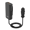 Budi 105W autós töltő, USB + USB-C, PD + QC 3.0, fekete (069)