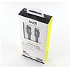 Budi - USB-C-USB-C kábel, 2,4A, 1 m fekete (BD160C)