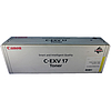 Canon C-EXV17 toner eredeti Yellow 30K 0259B002AA