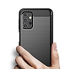 Carbon Case Rugalmas TPU Cover Samsung Galaxy A32 5G fekete
