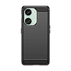 Carbon Case szilikon tok OnePlus Ace 2V/OnePlus Nord 3 készülékhez - fekete