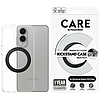 CARE by PanzerGlass fekete kihajtható állvánnyal és QI tokkal Samsung Galaxy S25 Edge-hez - átlátszó