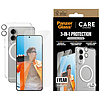 CARE by PanzerGlass Flagship 3in1 tok + üveg + lencse Samsung Galaxy S25 Edge készülékhez - átlátszó