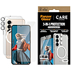 CARE by PanzerGlass Flagship 3in1 tok + üveg + lencsevédő készlet Samsung Galaxy S25 készülékhez