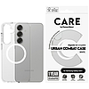 CARE by PanzerGlass Flagship Urban Combat fehér QI tok Samsung Galaxy S25+ készülékhez - átlátszó