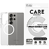 CARE by PanzerGlass Flagship Urban Combat fehér QI tok Samsung Galaxy S25 Ultra készülékhez - átlátszó