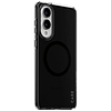 CARE by PanzerGlass Flagship Urban Combat fekete QI tok Samsung Galaxy S25 Edge-hez - félig átlátszó