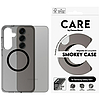 CARE by PanzerGlass Flagship Urban Combat fekete QI tok Samsung Galaxy S25+ készülékhez - félig átlátszó füstszínű