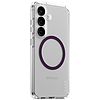 CARE by PanzerGlass Flagship Urban Combat Purple QI tok Samsung Galaxy S25-höz - átlátszó