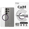 CARE by PanzerGlass Flagship Urban Combat Purple QI tok Samsung Galaxy S25 Ultra készülékhez - átlátszó