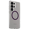 CARE by PanzerGlass Flagship Urban Combat Purple QI tok Samsung Galaxy S25 Ultra készülékhez - átlátszó