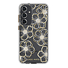Case-Mate virágos drágakövek - Samsung Galaxy S24+ tok arany (CM053434)