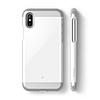 Caseology Savoy tok iPhone Xs / X-hez fehér (CO-IPX-CRM-WH)