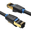 CAT8 SFTP hálózati kábel Vention IKABF 1m fekete