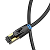CAT8 SFTP hálózati kábel Vention IKABF 1m fekete