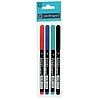 Centropen OHP M alkoholos rostirón kerek hegy 1mm 2536 4db-os készlet