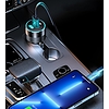 Choetech autós gyorstöltő 130W 2xUSB-C + USB-A fekete (TC0011)