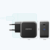 Choetech GaN USB Type C fali töltő 61W Power Delivery fekete (Q6006)
