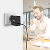 Choetech gyors USB Type C fali töltő PD 60W 3A fekete (Q4004-EU)