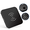 Choetech készlet Qi 10W vezeték nélküli töltő fejhallgatóhoz fekete (T511-S) + 18W EU fali töltő fehér (Q5003) + USB kábel - microUSB 1,2m fehér