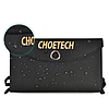 Choetech napelemes töltő USB összecsukható napelemes töltő 19W 2x USB fekete (SC001)