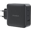 Choetech PD8005, PD 100W GaN hálózati töltő (PD8005-black)