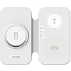 Choetech T616-F 3 az 1-ben induktív töltő (fehér)