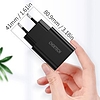 Choetech USB úti fali töltő 18W Power Delivery fekete (Q5003-EU)