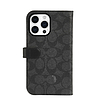 Coach Folio Signature C tok - 2 az 1-ben tok felhajtható borítással iPhone 15 Pro szén (CH052704)
