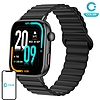 Colmi C8 Max okosóra mágneses szíjjal fekete (C8 Max Black Mag)
