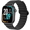 Colmi C8 Max okosóra mágneses szíjjal fekete (C8 Max Black Mag)