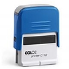 Colop Printer C 10 szövegbélyegző önfestékező kék ház fekete párnával 10x27 mm