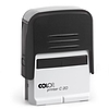 Colop Printer C 20 szövegbélyegző önfestékező átlátszó ház fekete párnával 14x38 mm