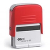 Colop Printer C 20 szövegbélyegző önfestékező piros ház fekete párnával 14x38 mm