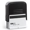 Colop Printer C 30 szövegbélyegző önfestékező átlátszó ház kék párnával 18x47 mm