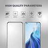 Crong 3D Armor Glass - Edzett üveg 9H Full Glue a Xiaomi Mi 11 + beépítőkeret teljes képernyőjéhez (CRG-3DAG-XM11)