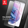 Crong 7D nano rugalmas üveg - teljes lefedettségű hibrid képernyővédő fólia 9H Samsung Galaxy S21 (CRG-7DNANO-SGA21)