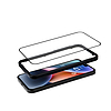 Crong Anti-Bacterial 3D Armor Glass - 9H edzett üveg az iPhone 14 Pro + beépítési keret teljes képernyőjéhez (CRG-AB3DAG-IP14P)