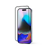 Crong anti-bakteriális 3D páncélüveg - edzett üveg 9H a teljes képernyőhöz iPhone 16 Pro + beépítési keret (CRGAB3DAGIP1663P)