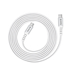 Crong Armor Link - 60 W PD 3A USB-C-USB-C kábel 25 cm fehér (CRGAL025USCCWHI)