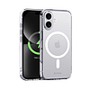 Crong Clear MAG Cover - tok iPhone 16 Plus MagSafe készülékhez átlátszó (CRGCLRMIP1667TRS)