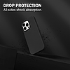 Crong Color Cover folyékony szilikon tok iPhone 13 Pro készülékhez fekete (CRG-COLR-IP1361P-BLK)