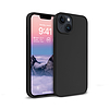 Crong Color Cover folyékony szilikon tok iPhone 14 Max készülékhez fekete (CRG-COLR-IP1467-BLK)