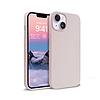 Crong Color Cover folyékony szilikon tok iPhone 14 Max készülékhez homok rózsaszín (CRG-COLR-IP1467-PNK)