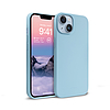 Crong Color Cover folyékony szilikon tok iPhone 14 Maxhez égkék (CRG-COLR-IP1467-LBLU)